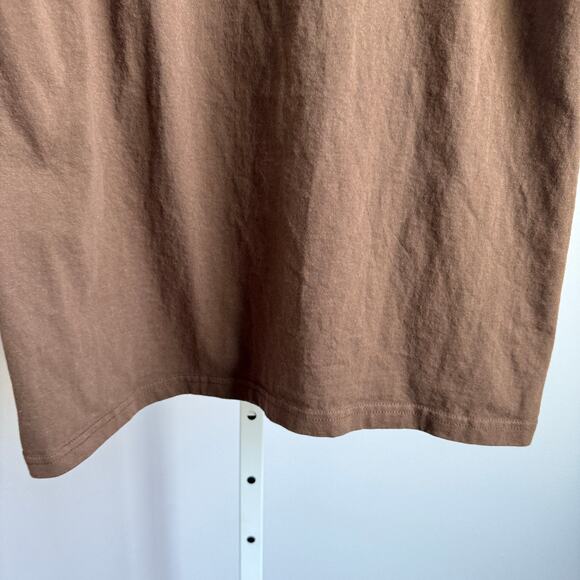 Santa Cruz sz M brown spell out short sleeve T-shirt - Picture 8 of 8